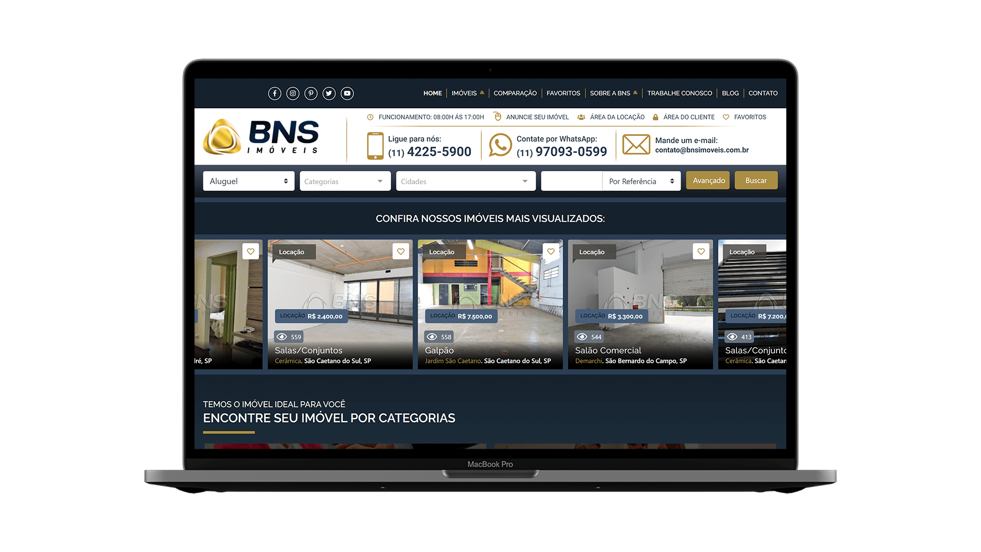 BNS Desktop home